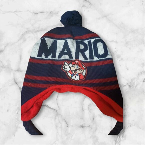 Bio World Super Mario Sock Hat Beanies S/M Winter 2013 Pig Tails - Picture 2 of 10